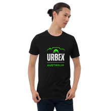 Load image into Gallery viewer, Urbex Australia Black and Green Unisex T-Shirt │ Abandoned World Photography Urbex Shop
