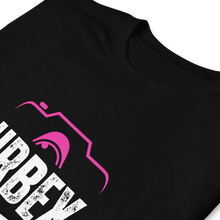 Load image into Gallery viewer, Urbex Australia Black and Pink Unisex T-Shirt │ Abandoned World Photography Urbex Shop
