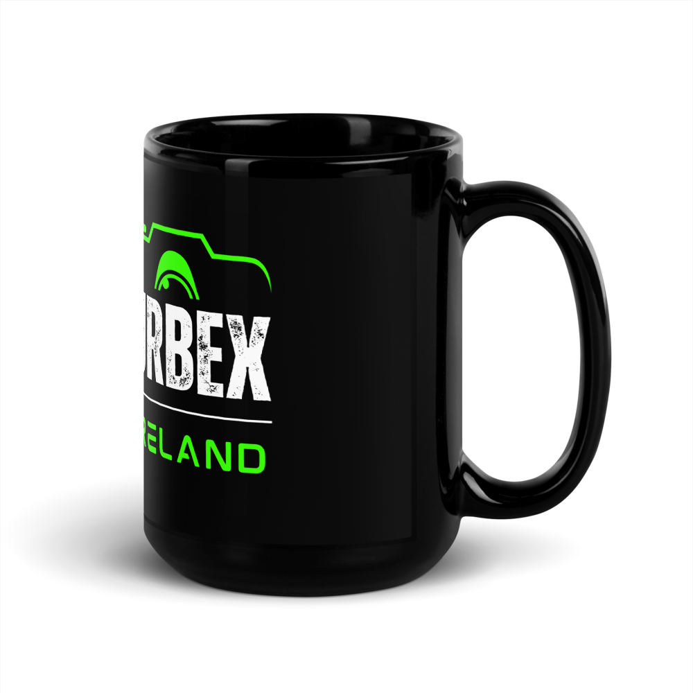 Black and Green Urbex Ireland Mug 15oz │ Abandoned World Photography Urbex Shop