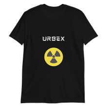Load image into Gallery viewer, Black and Yellow Biohazard Urbex Unisex T-Shirt │ Abandoned World Photography Urbex Shop
