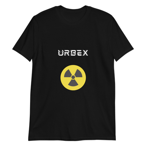 Black and Yellow Biohazard Urbex Unisex T-Shirt │ Abandoned World Photography Urbex Shop