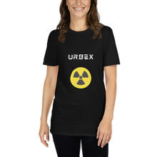 Load image into Gallery viewer, Black and Yellow Biohazard Urbex Unisex T-Shirt │ Abandoned World Photography Urbex Shop
