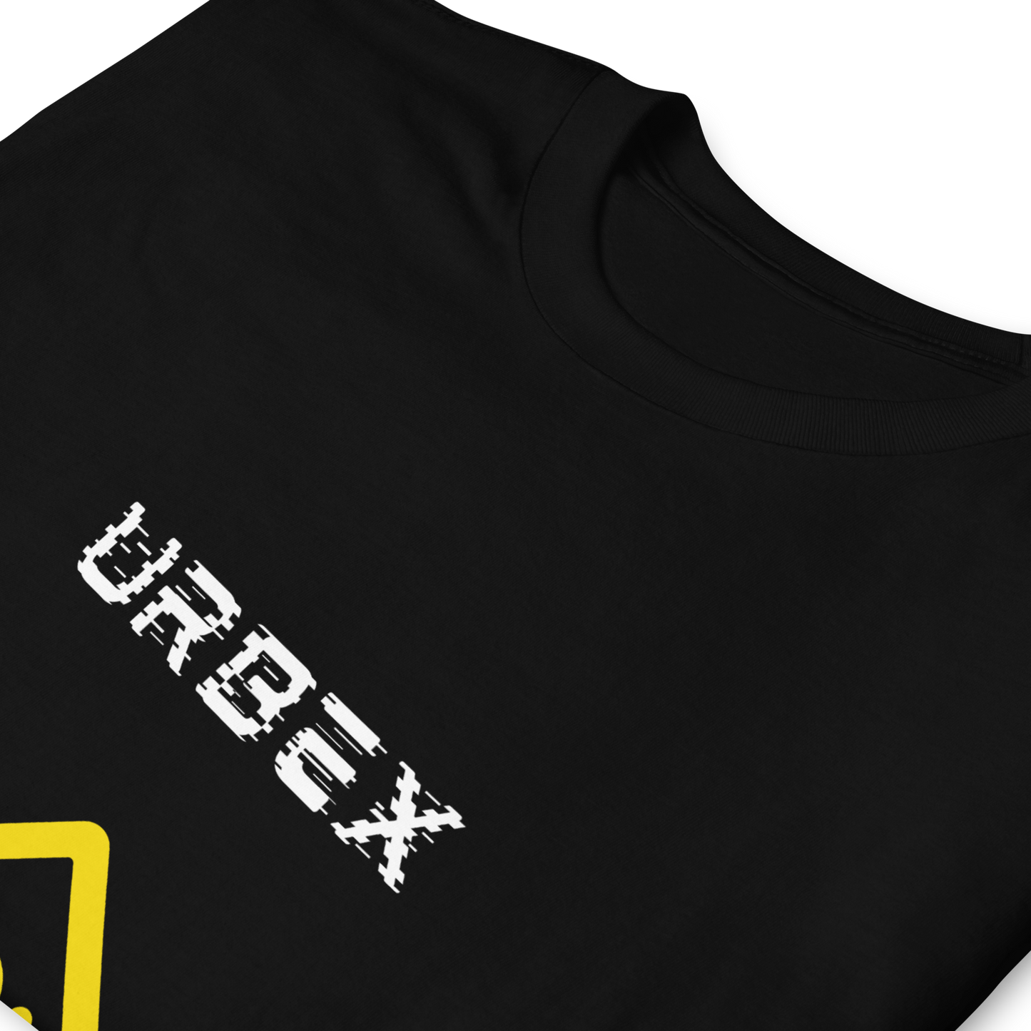 Black and Yellow Urbex Skull Unisex T-Shirt │ Abandoned World Photography Urbex Shop