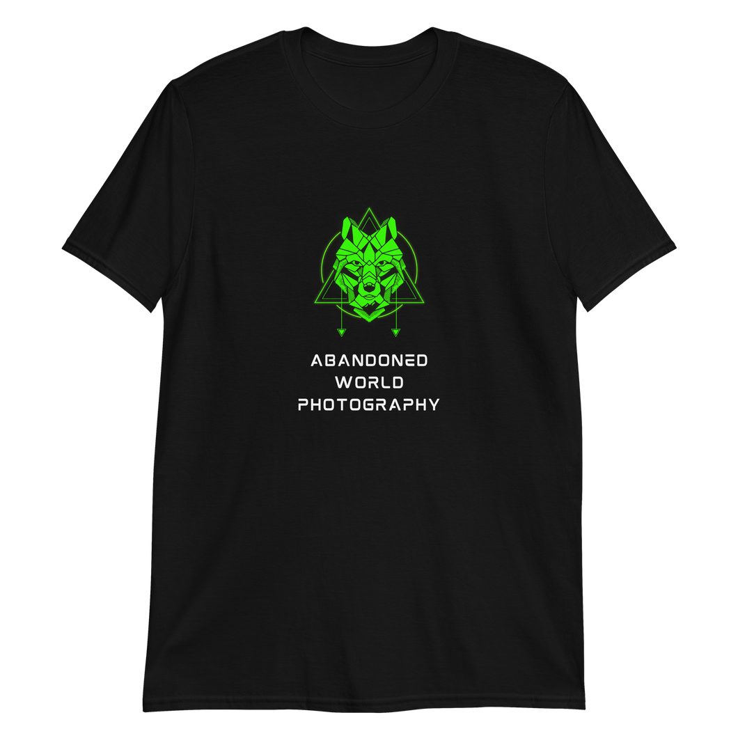 Neon Green Wolf T-Shirt Unisex