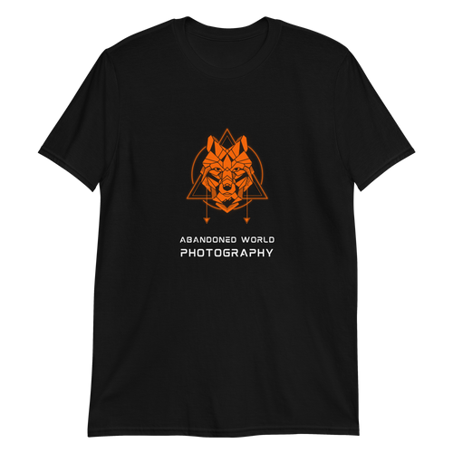 Neon Orange Wolf T-Shirt Unisex