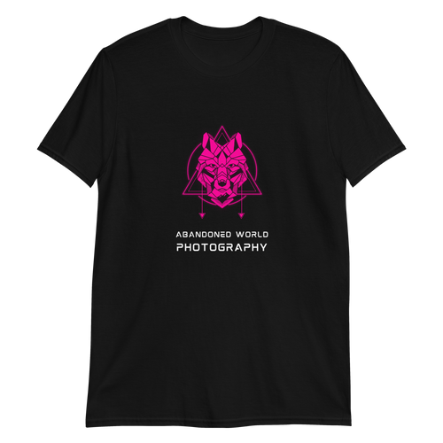 Neon Pink Wolf T-Shirt Unisex