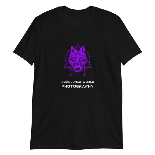 Neon Purple Wolf T-Shirt Unisex