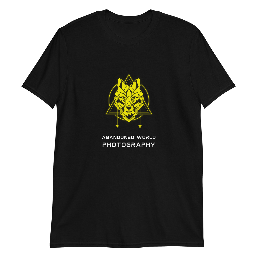 Neon Yellow Wolf T-Shirt Unisex