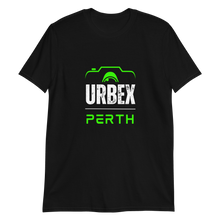 Load image into Gallery viewer, Perth Urbex Black and Green T-Shirt Unisex
