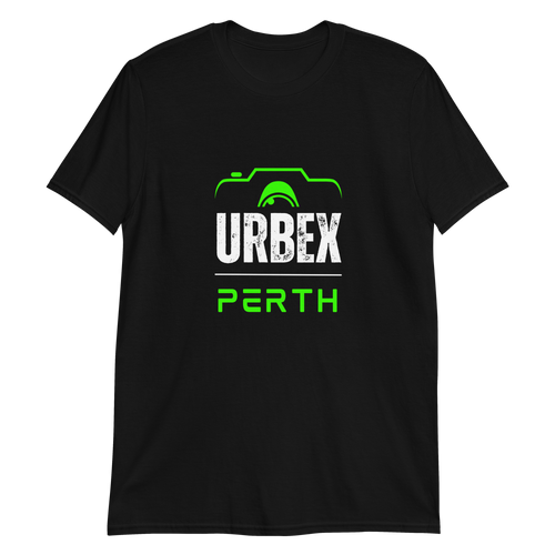 Perth Urbex Black and Green T-Shirt Unisex