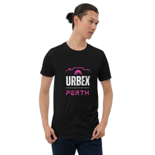 Load image into Gallery viewer, Perth Urbex Black and Pink T-Shirt Unisex
