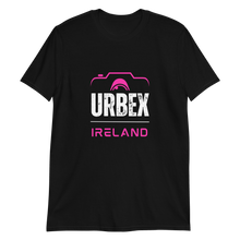 Load image into Gallery viewer, Pink and Black Urbex Ireland Unisex T-Shirt

