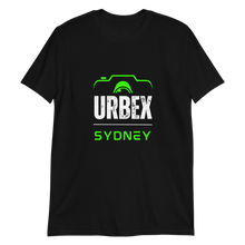 Load image into Gallery viewer, Sydney Urbex Black and Green T-Shirt Unisex

