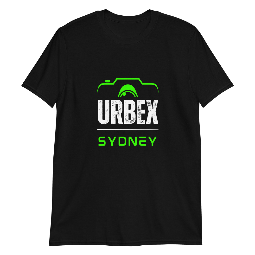 Sydney Urbex Black and Green T-Shirt Unisex