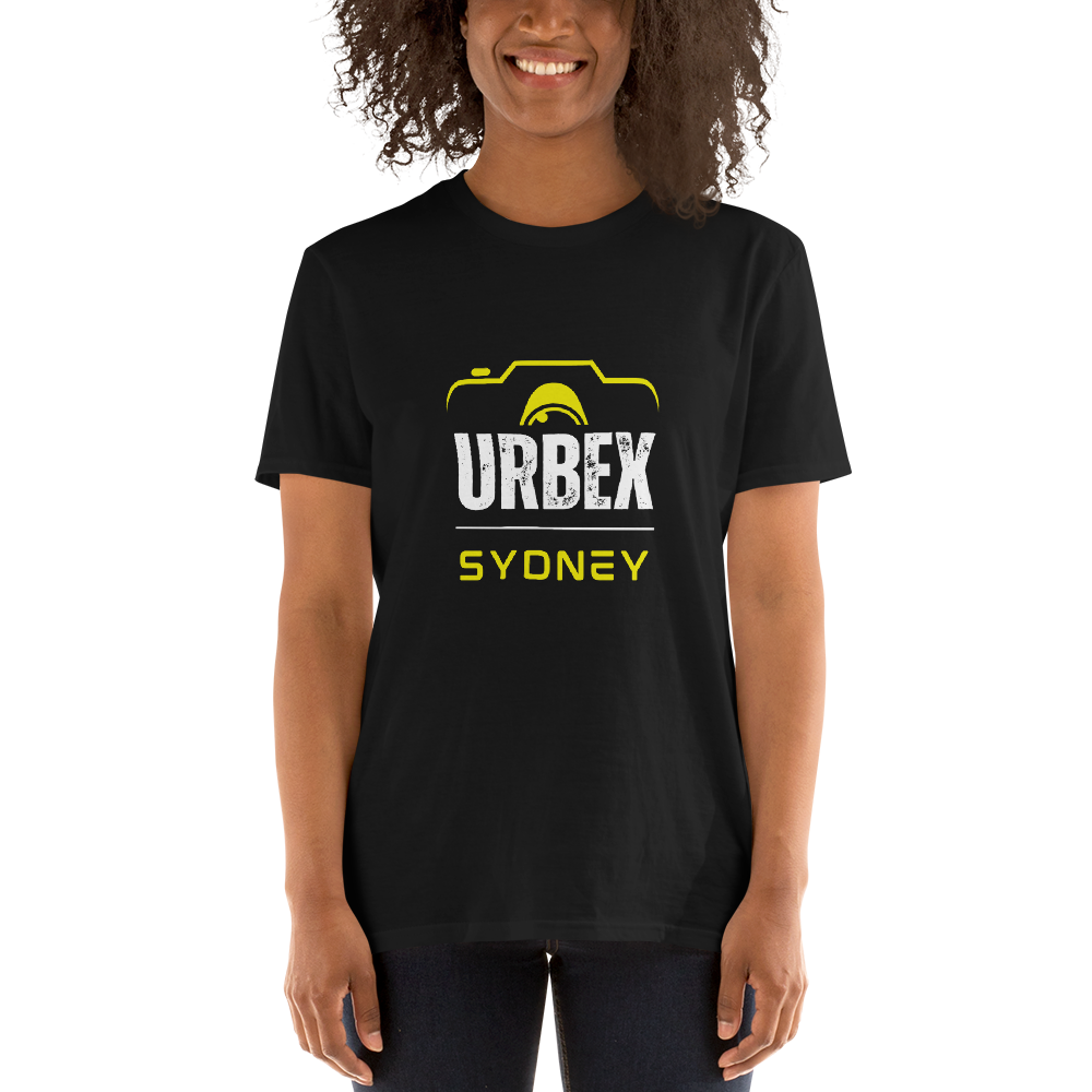 Sydney Urbex Black and Yellow T-Shirt Unisex