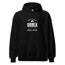 Load image into Gallery viewer, Black and White Urbex Ireland Unisex Hoodie │ Abandoned World Photography Urbex Shop
