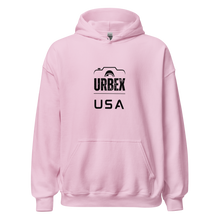 Load image into Gallery viewer, Pink and Black Urbex USA Unisex Sweater
