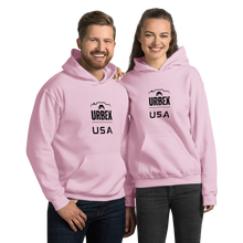 Load image into Gallery viewer, Pink and Black Urbex USA Unisex Sweater
