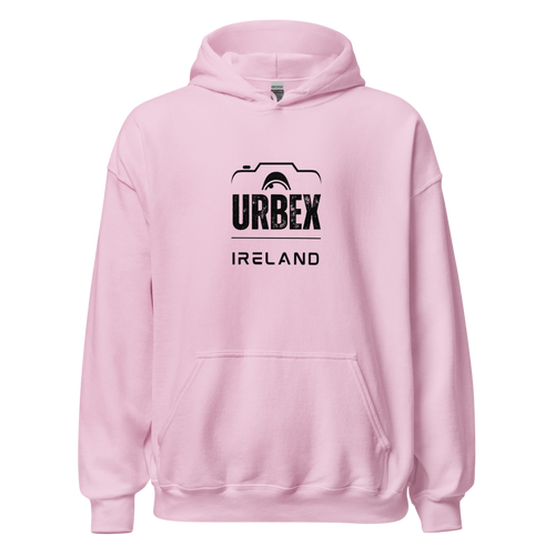 Pink and Black Urbex Ireland Unisex Hoodie