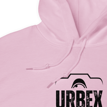 Load image into Gallery viewer, Pink and Black Urbex Ireland Unisex Hoodie
