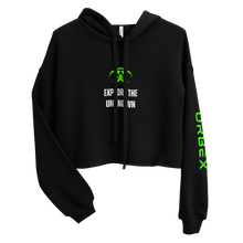 Load image into Gallery viewer, Explore the Unknown Women’s Urbex Cropped Hoodie
